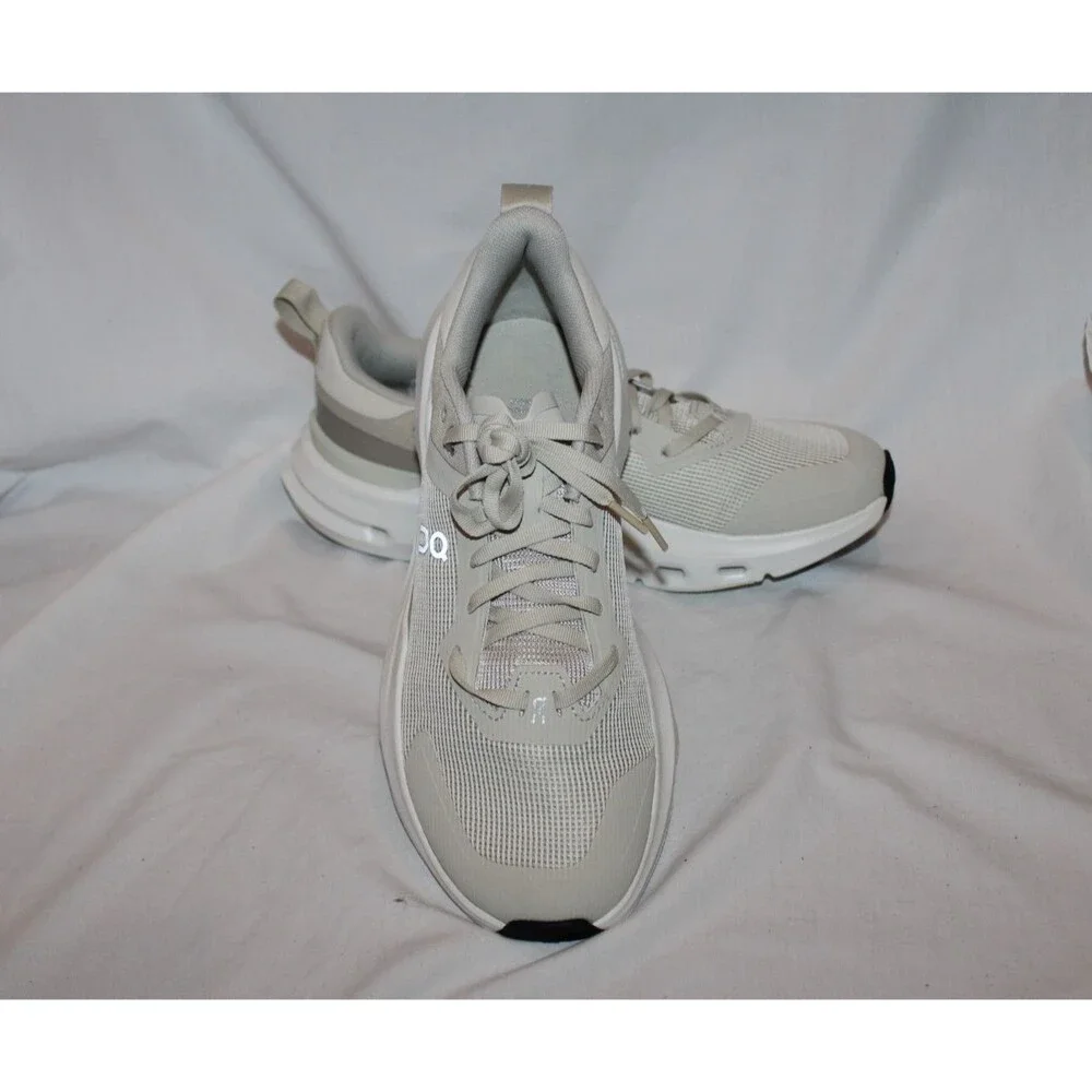 ON CLOUD MEN'S CLOUDPULSE NEXT RUNNING ATHLETIC SNEAKERS 9.5 LINEN NWOB